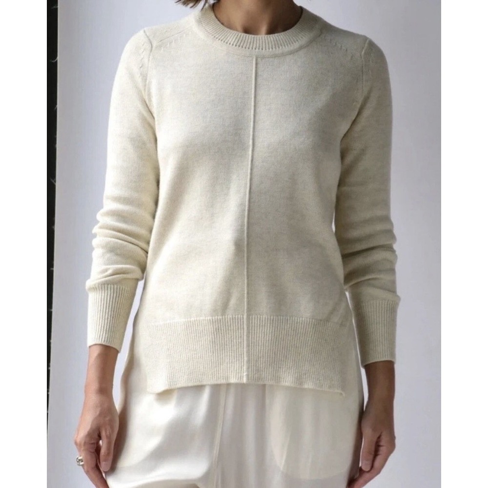 Isabel Marant Etoile Kleen Wool Blend‎ Sweater EU 36 US S Neutral Quiet Luxury